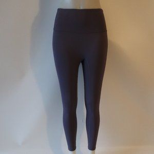 Womens Rayo Gray Activewear Stretch Pant Leggings M *